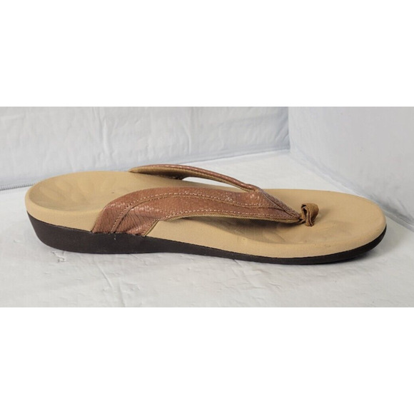 MEGNYA Comfortable Orthopedic Flip Flops for Women, Best Plantar Fasciitis Sz 9 - Picture 5 of 9